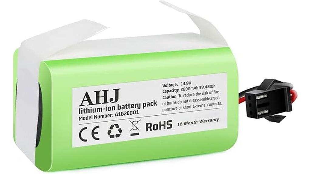 replacement battery for robots