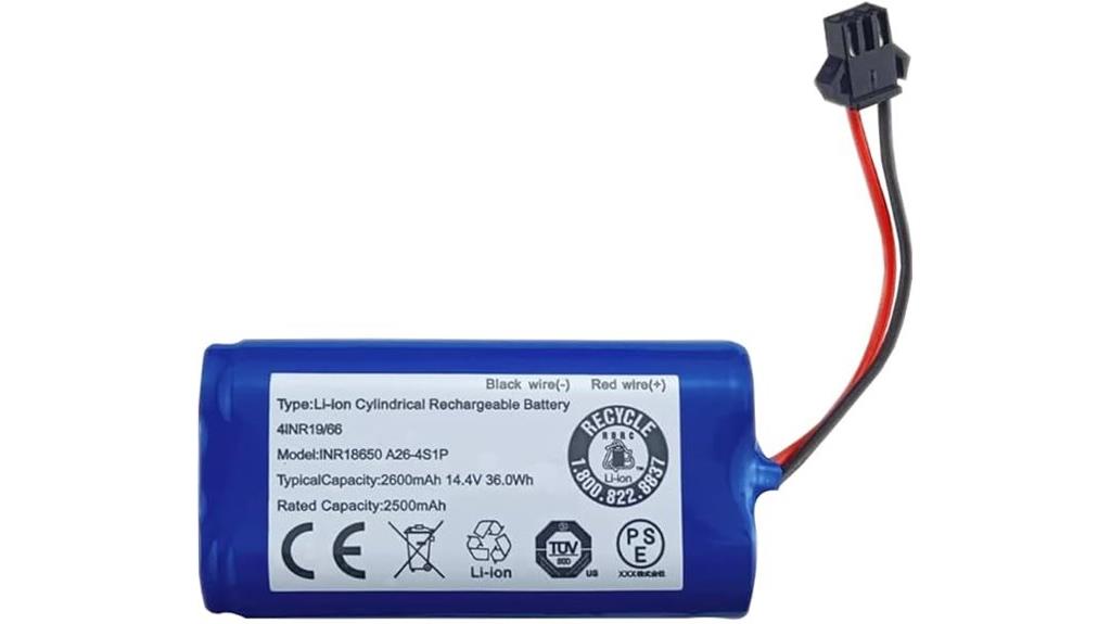 robot vacuum battery replacement