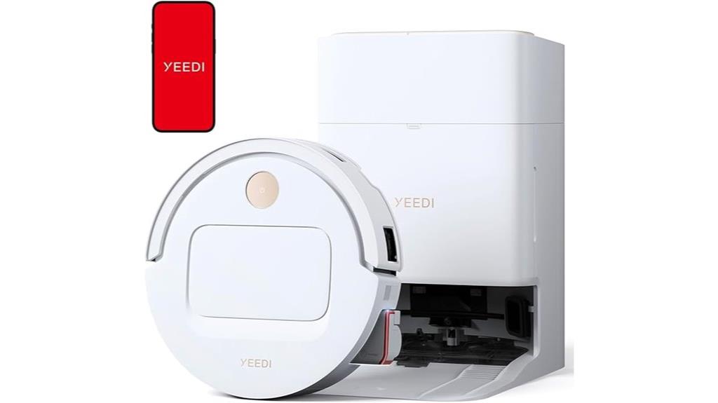 robot vacuum with auto empty