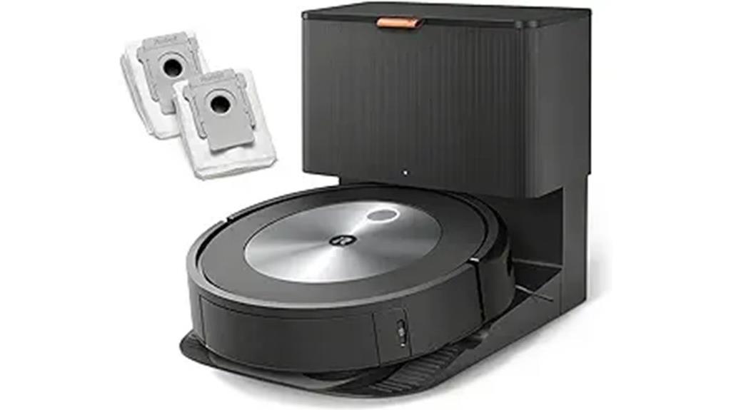 robot vacuum with dirt disposal