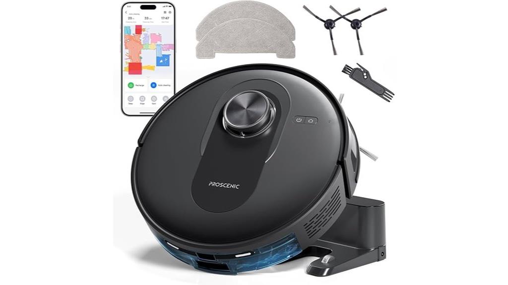 robot vacuum with mop