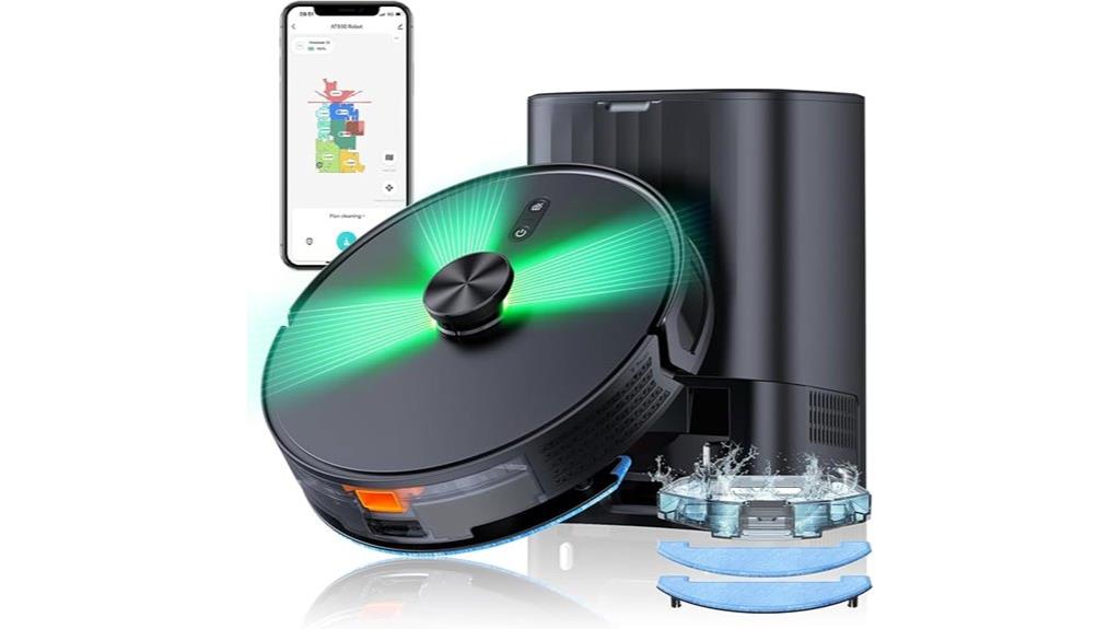 robot vacuum with mop