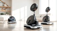 robot vacuums with 3 in 1 stations
