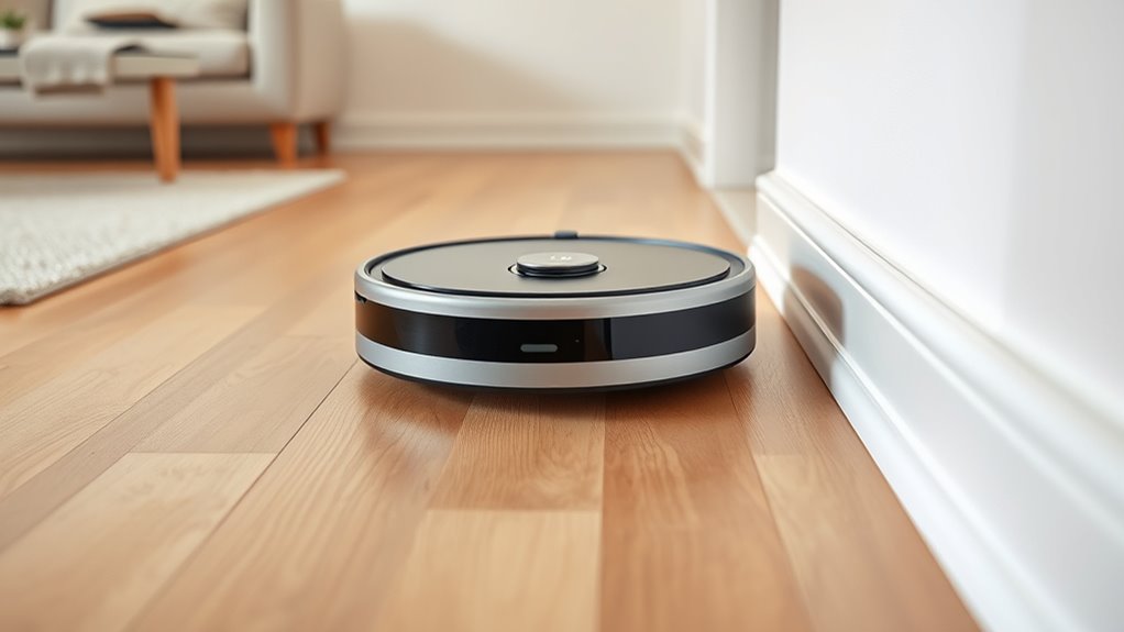 robot vacuums with baseboard cleaning
