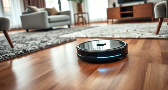 robot vacuums with light sensors