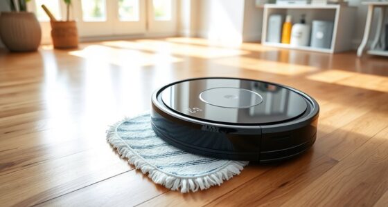 robot vacuums with microfiber