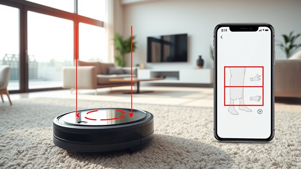 robot vacuums with no go zones