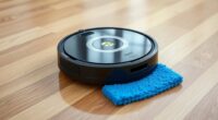 robot vacuums with replaceable mops