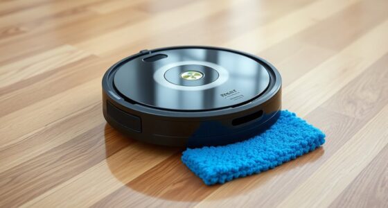 robot vacuums with replaceable mops