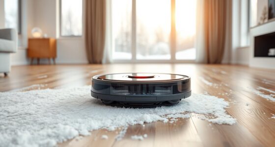 robot vacuums with winter cleaning