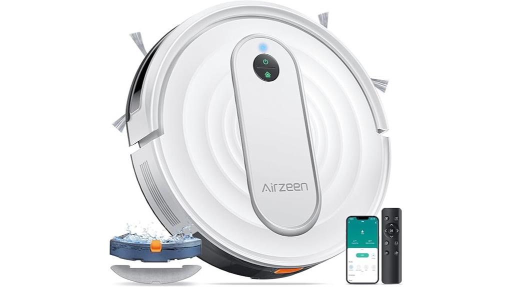 robotic cleaner with high suction