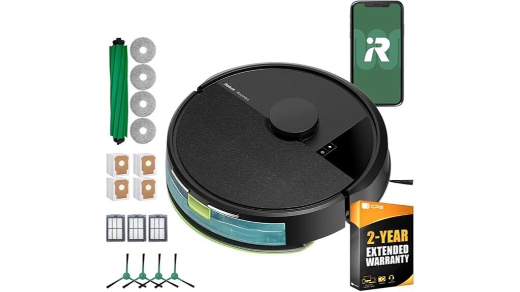 robotic vacuum with mop