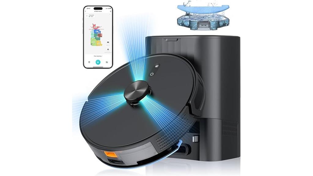 robotic vacuum with mopping