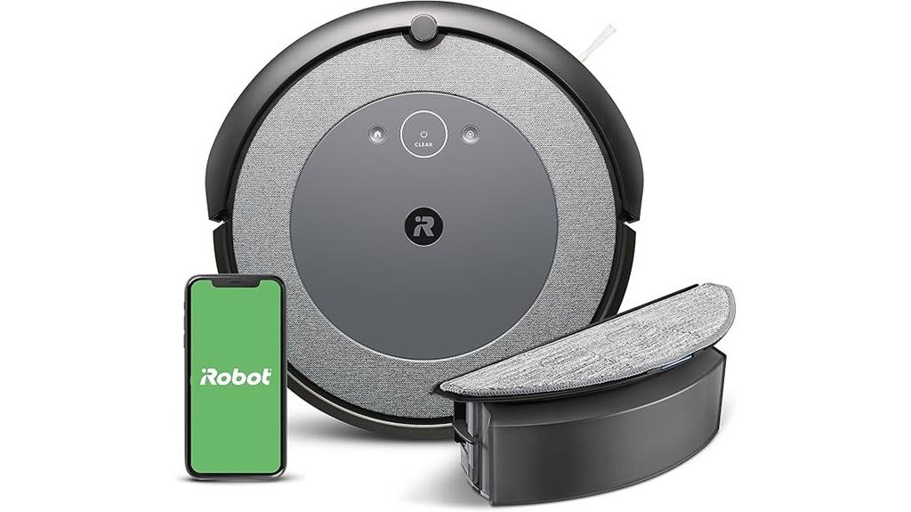 robotic vacuum with mopping