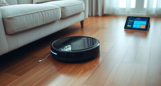 robotic vacuums with scheduling