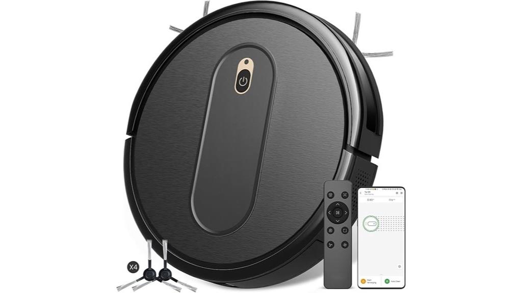 slim quiet self charging vacuum