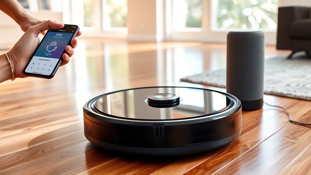smart home compatible vacuums