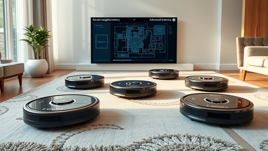 smart robot vacuums with memory