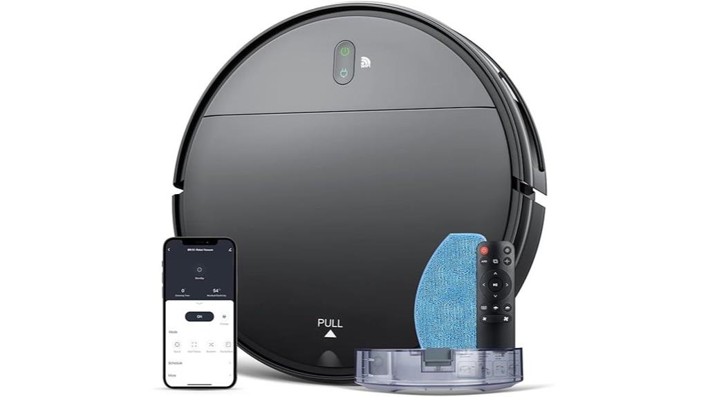 smart wifi mop vacuum