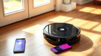 smartphone controlled robot vacuums
