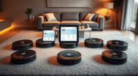 top app controlled robot vacuums