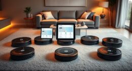 top app controlled robot vacuums