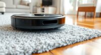 top rubber brush robot vacuums