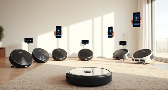 top smartphone connected robot vacuums