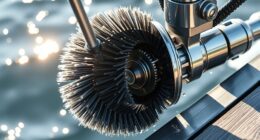 automatic dock brush cleaning