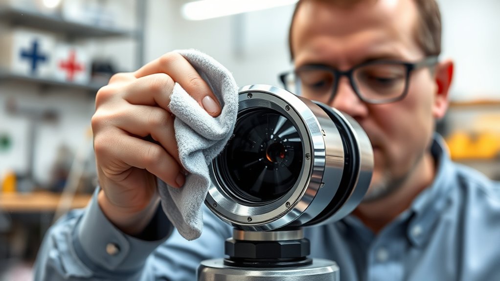 clean inspect calibrate regularly