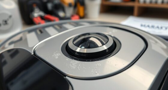 cleaning robot sensor maintenance