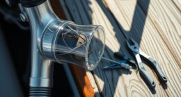 clear and maintain vacuum system
