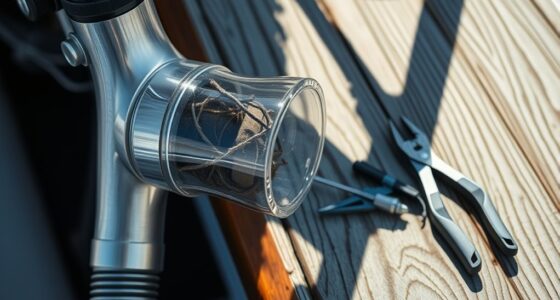 clear and maintain vacuum system