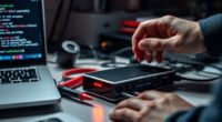 diagnosing dock firmware failures