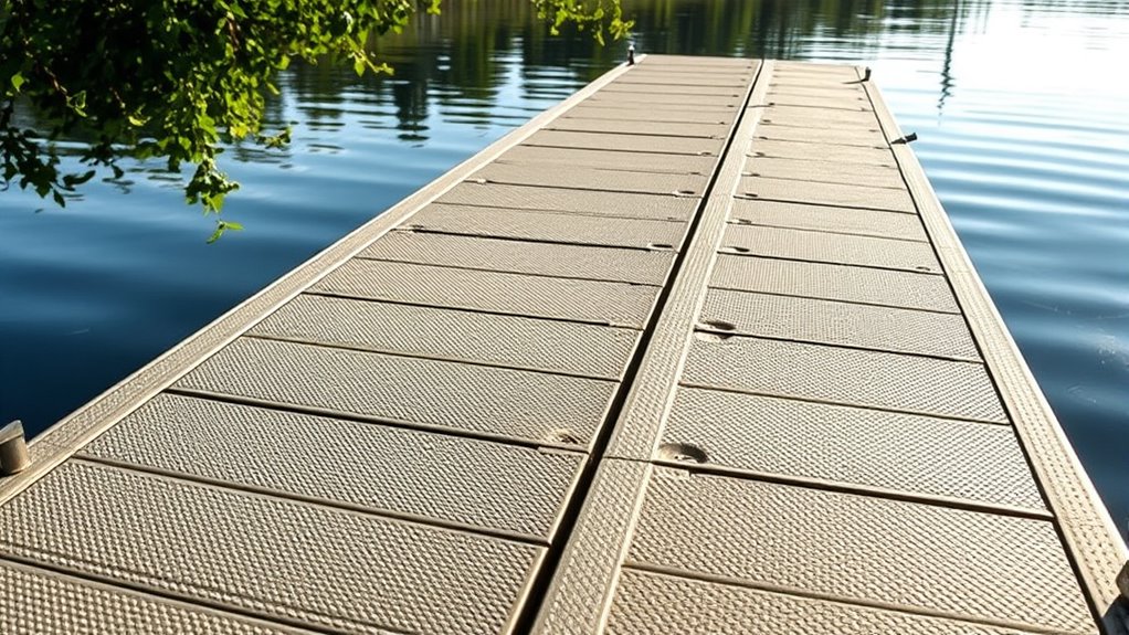 dock design and cleaning