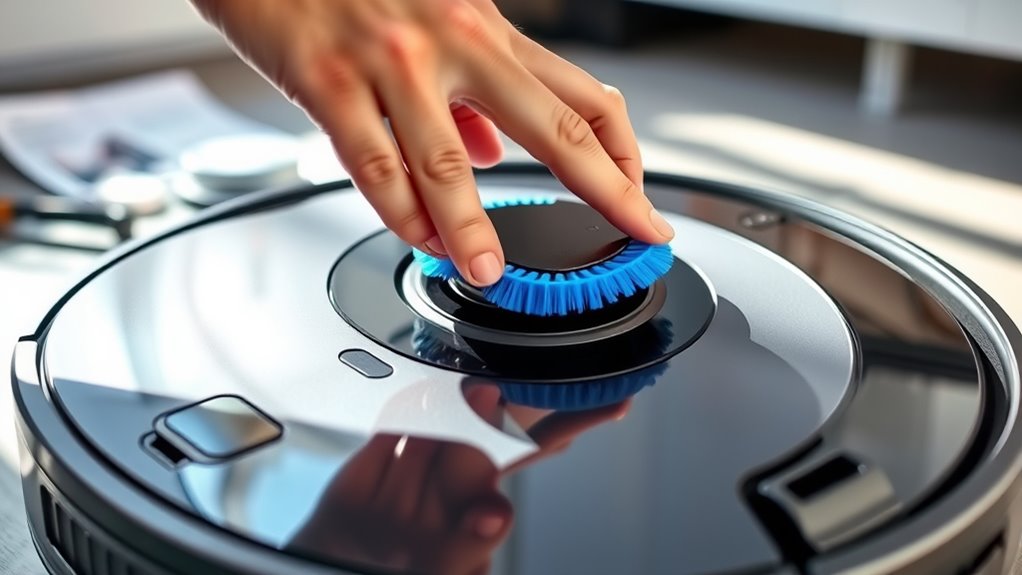 guide to replacing side brushes