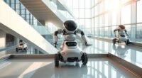 multi level floor cleaning robots