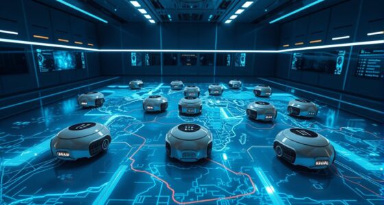 multiple robots share maps