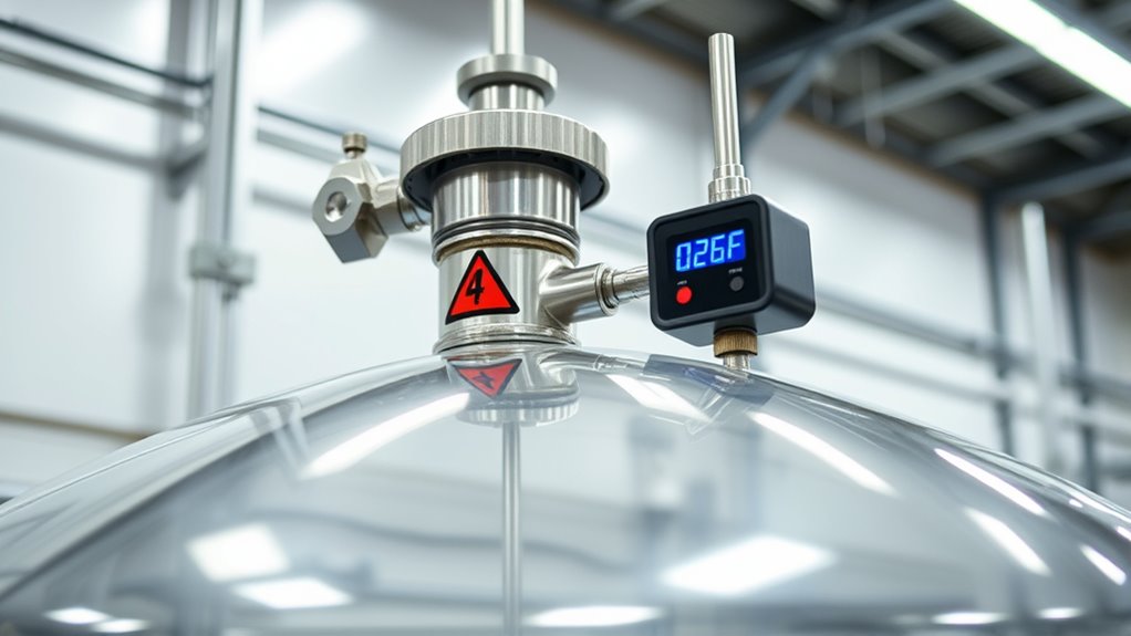 pressure sensors prevent overflows