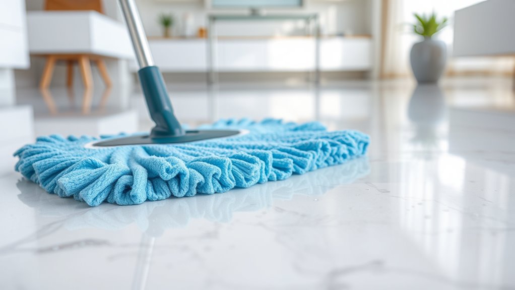proper mopping technique and solutions