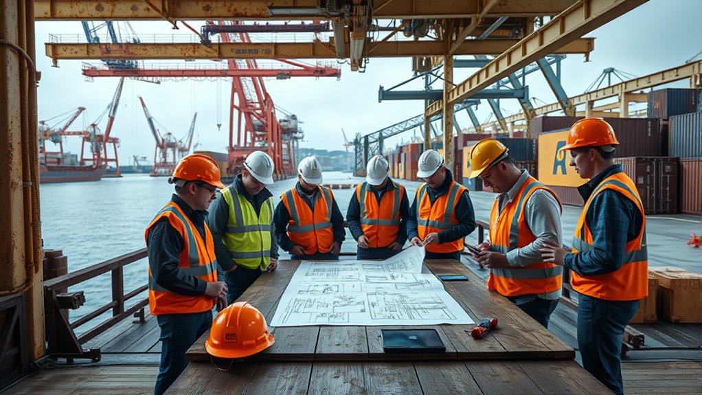 regular dock inspection and maintenance