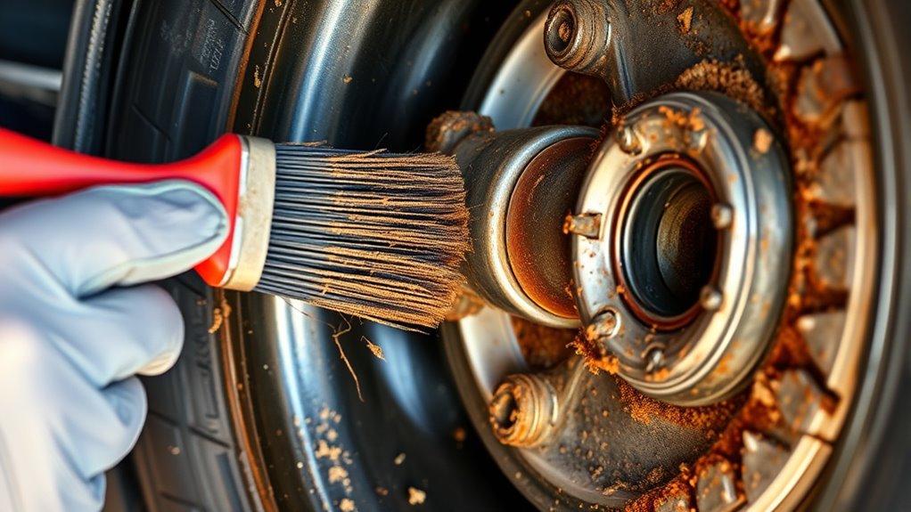 regular tire and axle maintenance