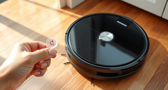 reset robot vacuum settings