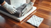 safeguarding delicate flooring surfaces