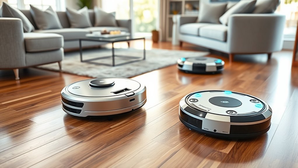 smart adaptive cleaning robots