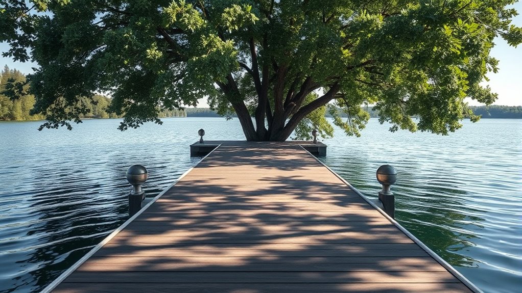 thoughtful safe dock placement