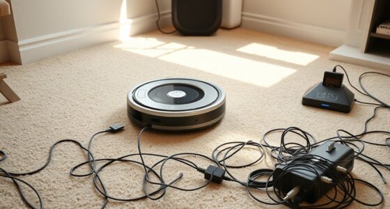 vacuum fails to dock