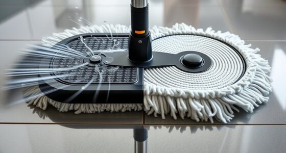 vibration versus spinning mops