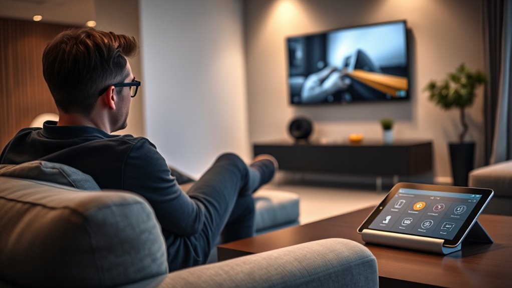 voice controlled dock management