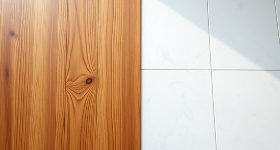 wood or tile durability